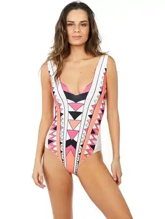 C&A Body decote v los roques cia marítima rosa oferta