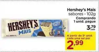 Carrefour Hershey's Mais Sabores 102g oferta