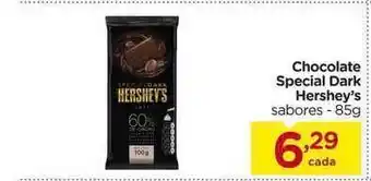 Carrefour Chocolate Special Dark Hershey's 85g oferta