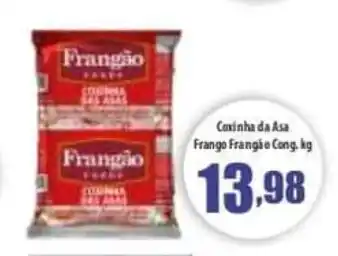 Superbom Bauru Coxinha da Asa frango Frangao cong. 1kg oferta