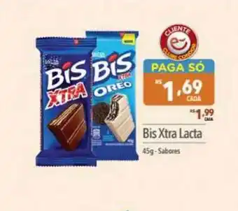 Supermercados Condor Bis Xtra Lacta Sabores 45g oferta