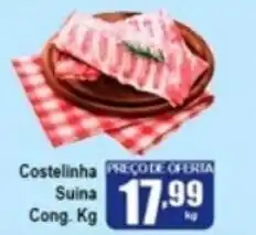 Higa's Supermercado Costelinha Suina Cong. 1kg oferta