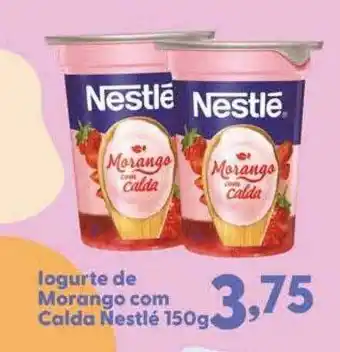 Confiança Supermercados Iogurte de morango com calda nestlé oferta