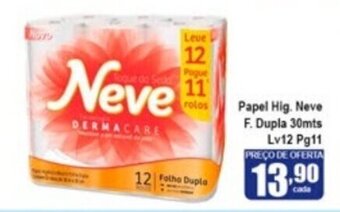 Papel hig. Neve F. Dupla 30mts Lv 12 Pg 11