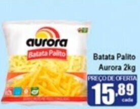 Higa's Supermercado Batata Palito Aurora 2kg oferta