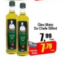 Higa's Supermercado Oleo Misto do Chefe 500ml oferta