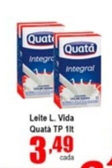 Higa's Supermercado Leite L.vida Quata Tp 1L oferta