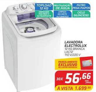 GBarbosa Lavadora Electrolux 12kg oferta