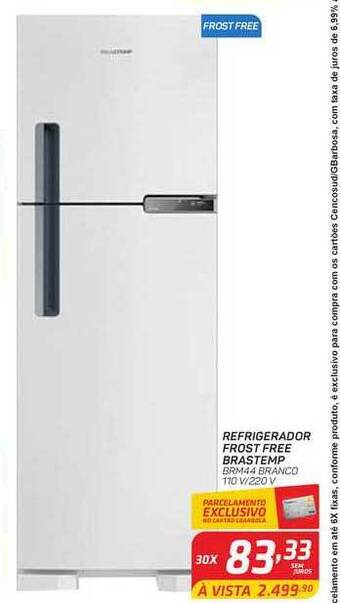 GBarbosa Refrigerador Frost Free Brastemp oferta