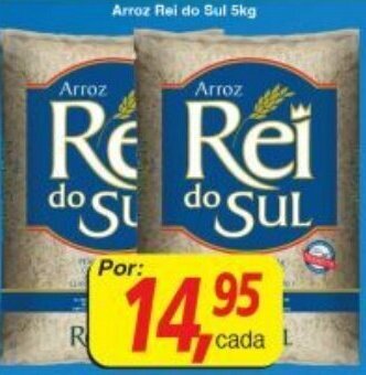 Supermercados Guanabara Arroz Rei do Sul 5kg oferta