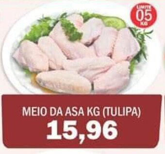 Supermercados Mendonça Meio da Asa 1kg (tulipa) oferta