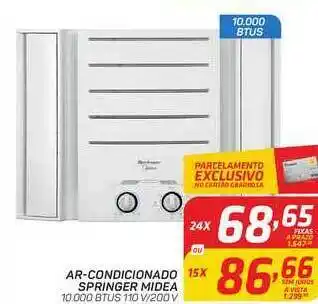 GBarbosa Ar Condicionado Springer Midea 24X oferta