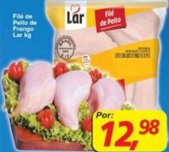 Supermercados Guanabara File de Peito de Frango Lar 1kg oferta