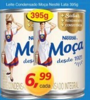 Supermercados Guanabara Leite Condensado Moca Nestle Lata 395g oferta