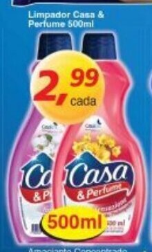 Supermercados Guanabara Limpador Casa & Perfume 500ml oferta