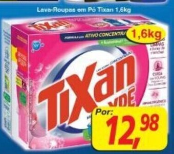 Supermercados Guanabara Lava roupas em po Tixan 1.6kg oferta