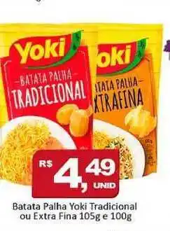 Batata Palha Yoki Tradicional Ou Extra Fina