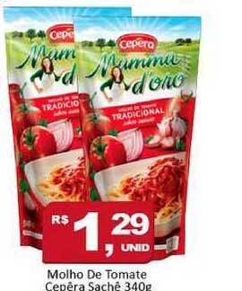 Molho De Tomate Cepêra 340g