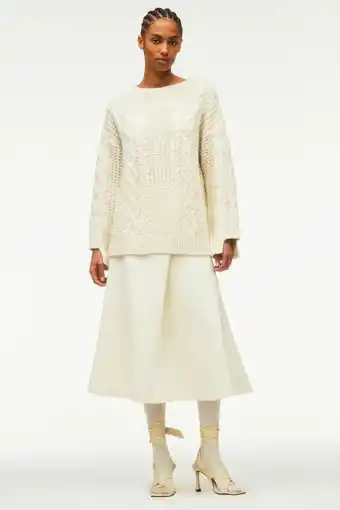 ZARA Suéter de lã com ponto trança limited edition oferta