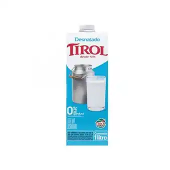 Verona Supermercados Leite desnatado uht tirol 1l oferta