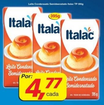 Supermercados Guanabara Leite Condensado Semidesnatado Italac TP 395g oferta