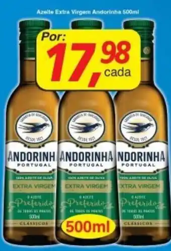 Azeite Extra Virgem Andorinha 500ml