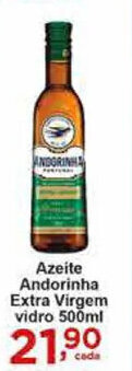 Rossi Supermercado Azeite Andorinha Extra Virgem Vidro 500ml oferta