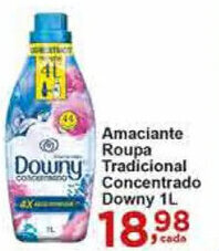 Rossi Supermercado Amaciante Roupa Tradicional Cocentrado Downy 1L oferta