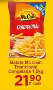 Rossi Supermercado Batata McCain Tradicional cong. 1.5kg oferta