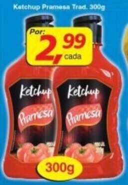 Supermercados Guanabara Ketchup Pramesa Trad. 300g oferta