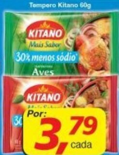 Supermercados Guanabara Tempero Kitano 60g oferta
