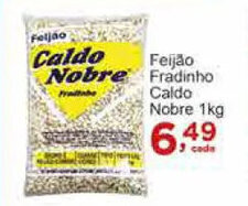 Rossi Supermercado Feijao Fradinho Caldo Nobre 1kg oferta