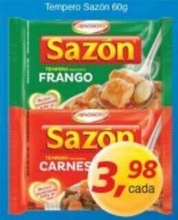 Supermercados Guanabara Tempero Sazon 60g oferta