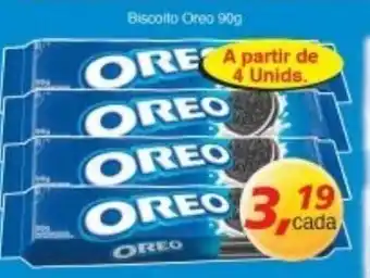 Supermercados Guanabara Biscoito Oreo 90g oferta