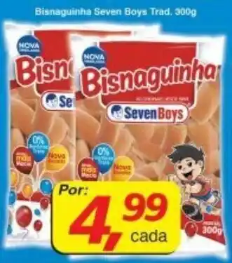 Bisnaguinha Seven Boys 300g