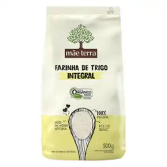 Asun Farinha de trigo mãe terra orgânica 500g oferta