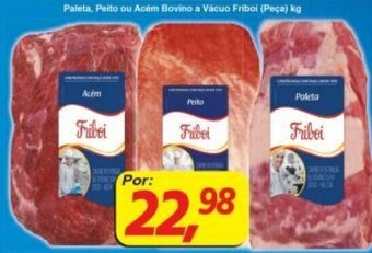 Supermercados Guanabara Paleta, Peito ou Acem Bovino a Vacuo Friboi (peca) 1kg oferta