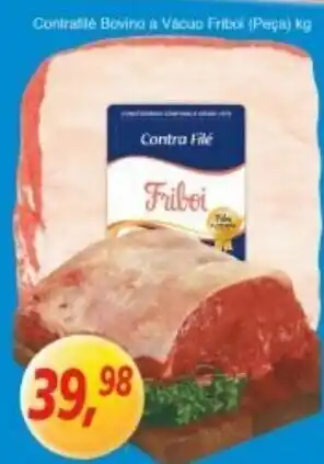 Supermercados Guanabara Contrafile bovina a Vacuo Friboi 1kg oferta