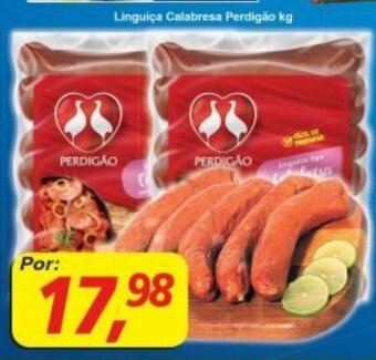 Supermercados Guanabara Linguica calabresa Perdigao 1kg oferta