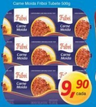 Supermercados Guanabara Carne Moida Friboi Tubete 500g oferta