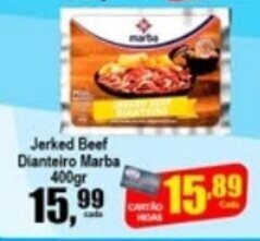 Higa's Supermercado Jerked Beef Dianteiro Marba 400g oferta