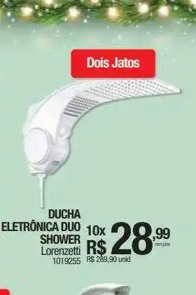 Milium Ducha eletrônica duo shower oferta