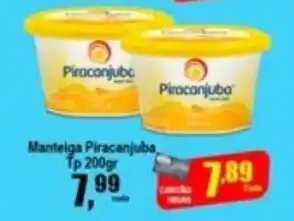Higa's Supermercado Manteiga Piracanjuba Tp 200g oferta