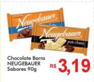 Supermercados Koch Chocolate Barra Neugebauer 90g oferta