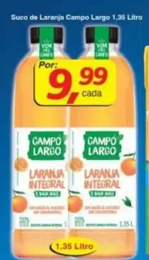 Supermercados Guanabara Suco de Laranja Campo Largo 1.35L oferta