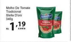 Molho De Tomate Tradicional Stella D'oro 340g