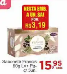 Rossi Supermercado Sabonete Francis 90g Lv+ Pg- c/ 5un oferta