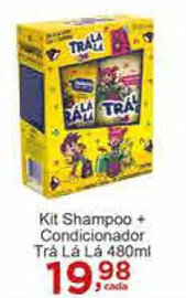 Rossi Supermercado Kit Shampoo + Condicionador Tralala 480ml oferta
