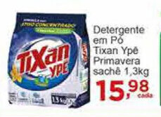 Rossi Supermercado Detergente em po Tixan Ype Primavera sache 1.3kg oferta