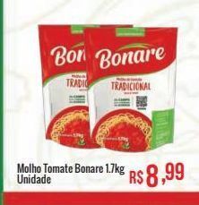 Mart Minas Molho de tomate bonare 1,7kg oferta